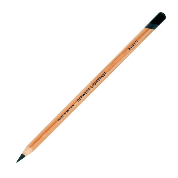 Black, kredka Derwent Lightfast