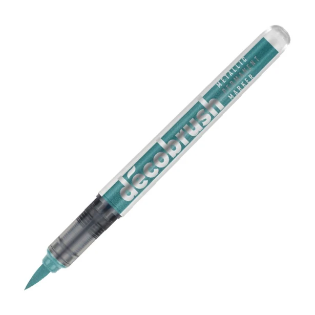 Blue metallic, pisak DecoBrush Karin