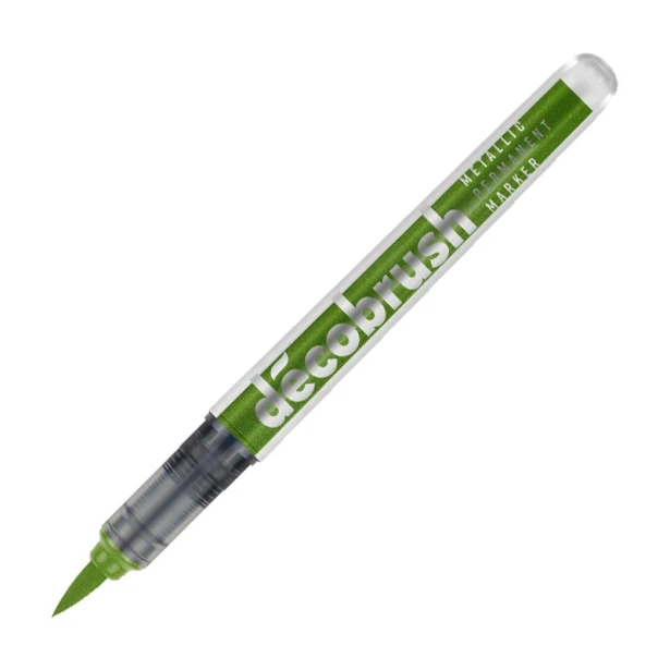 Light green metallic, pisak DecoBrush