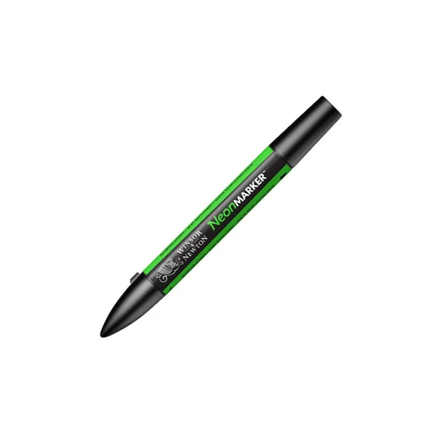 Glowing green, NeonMarker Winsor &amp; Newton