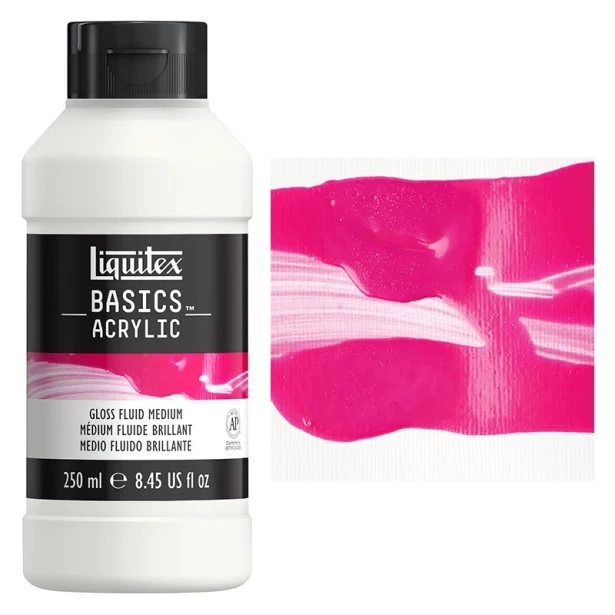 Błyszczący fluid do akryli, Liquitex 250 ml