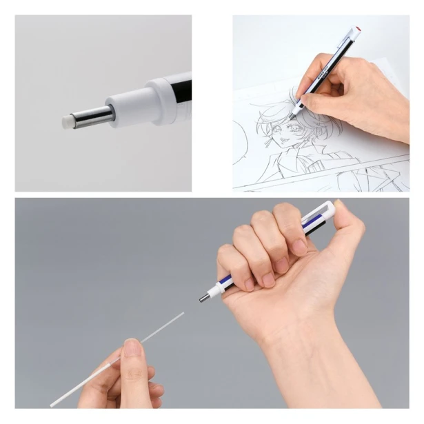 Gumka w długopisie, Mono Zero okrągła, Tombow