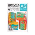 Blok do farb akrylowych Aurora A5, 290 g, 20 ark.