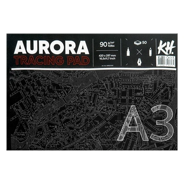 Kalka kreślarska Aurora A3 90g/m², 50 ark.