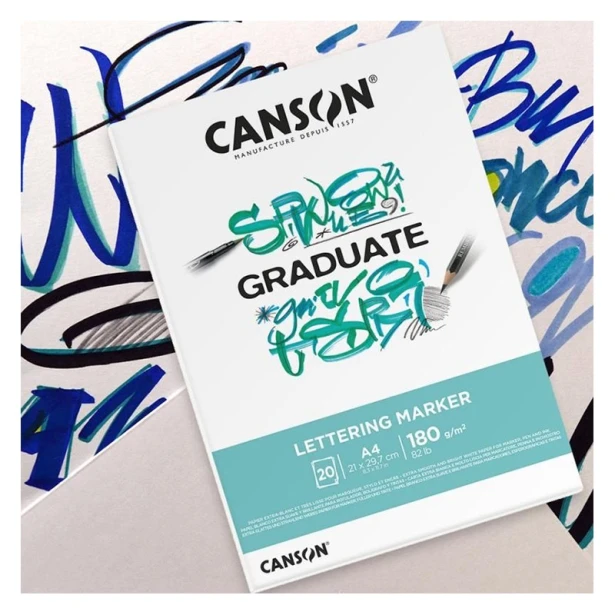Blok Graduate Lettering Marker A3, Canson