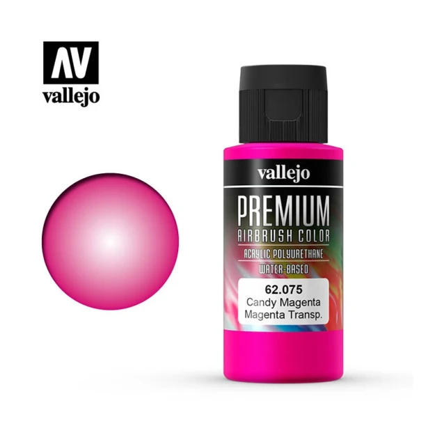 Candy Magenta, farba Premium Color Vallejo, 60 ml