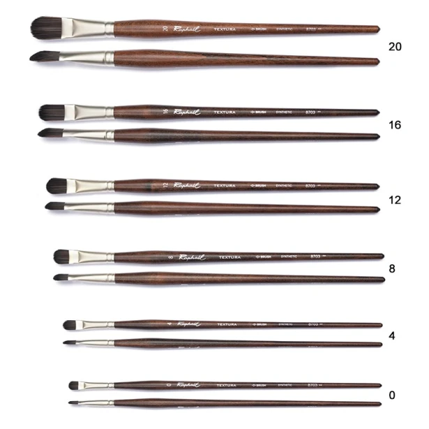 Pędzel Raphael Textura D-Brush 8703 - nr 16