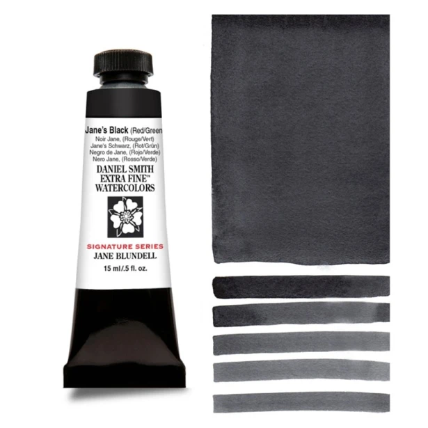 249 Jane's Black R/G, akwarela Daniel Smith 15 ml