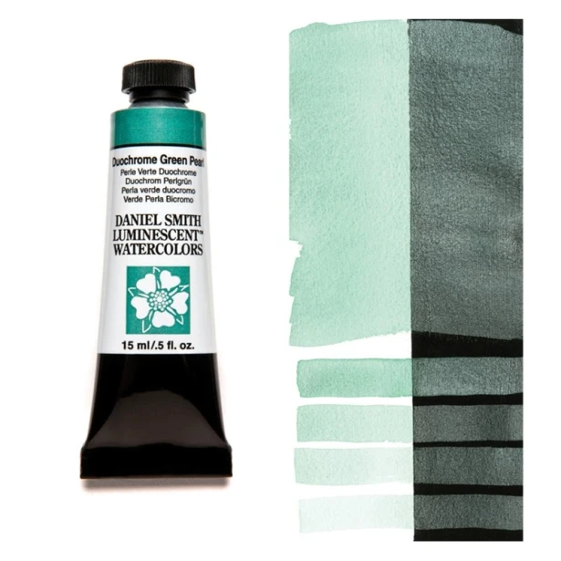0040 Duochrome Green Pearl, akwarela Daniel Smith 15 ml