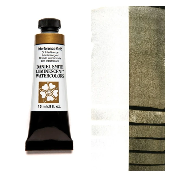 0003 Interference Gold, akwarela Daniel Smith 15 ml
