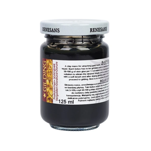 Bolus czarny – masa do złoceń Renesans, 125 ml