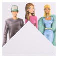 Blok XSmart Fashion Design A4, 30 ark. 180 g/m²