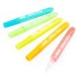 Klej z brokatem 'Glow', UHU, zestaw 5 kol. x 10 ml