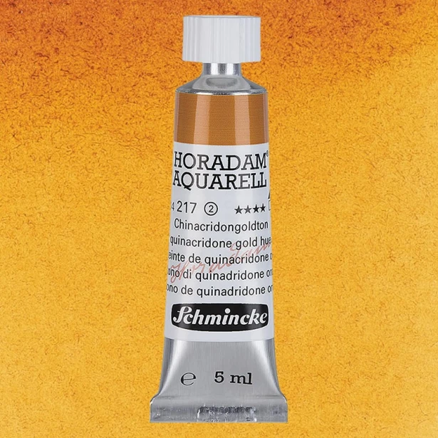 217 Quinacridone Gold Hue, akwarela Horadam Schmincke 5 ml