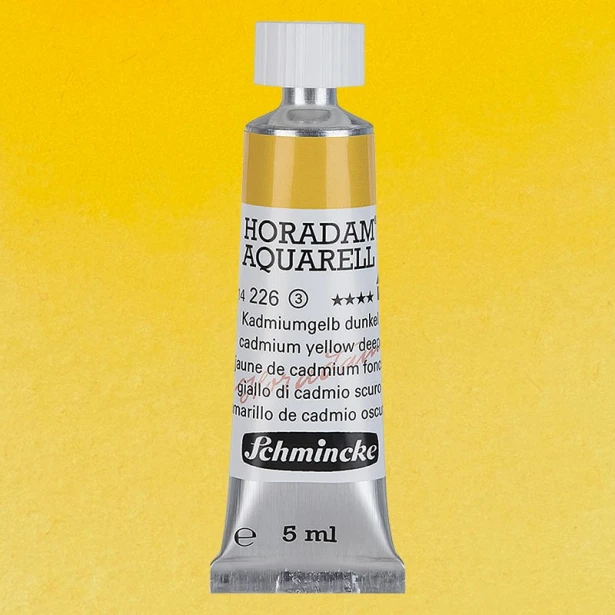226 Cadmium Yellow Deep, akwarela Horadam Schmincke 5 ml