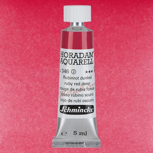 346 Ruby Red Deep, akwarela Horadam Schmincke 5 ml