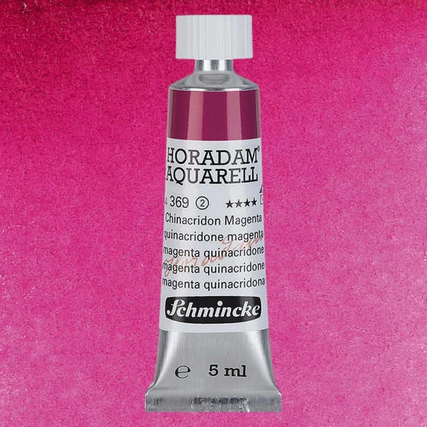 369 Quinacridone Magenta, akwarela Horadam Schmincke 5 ml