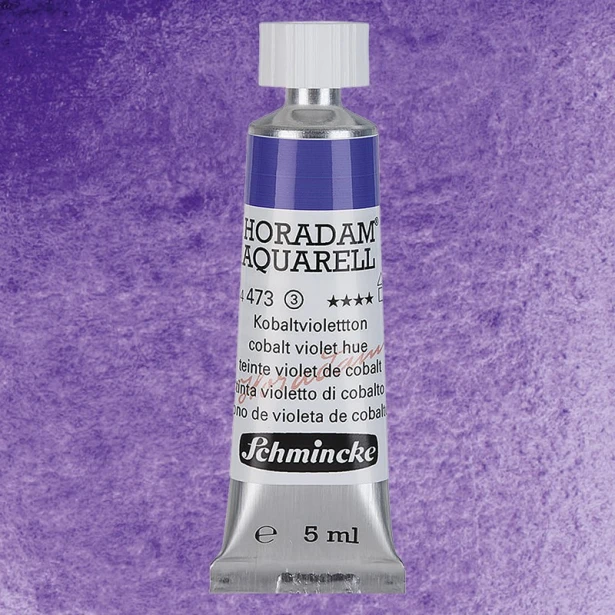 473 Cobalt Violet Hue, akwarela Horadam Schmincke 5 ml