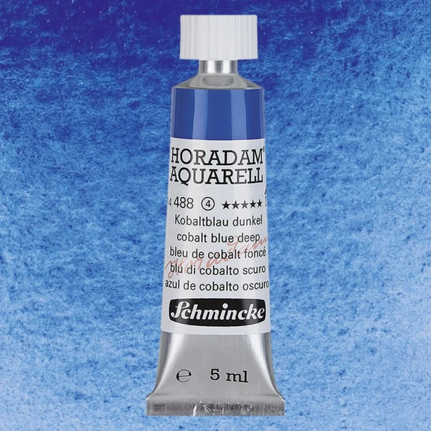488 Cobalt Blue Deep, akwarela Horadam Schmincke 5 ml