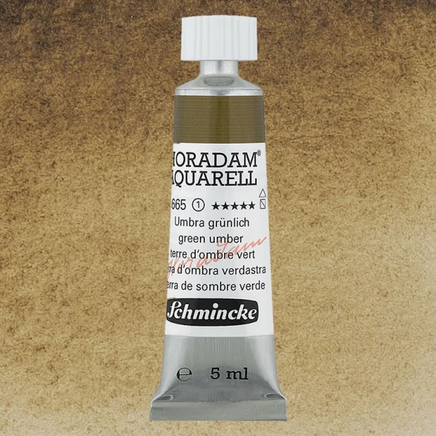 665 Green Umber, akwarela Horadam Schmincke 5 ml
