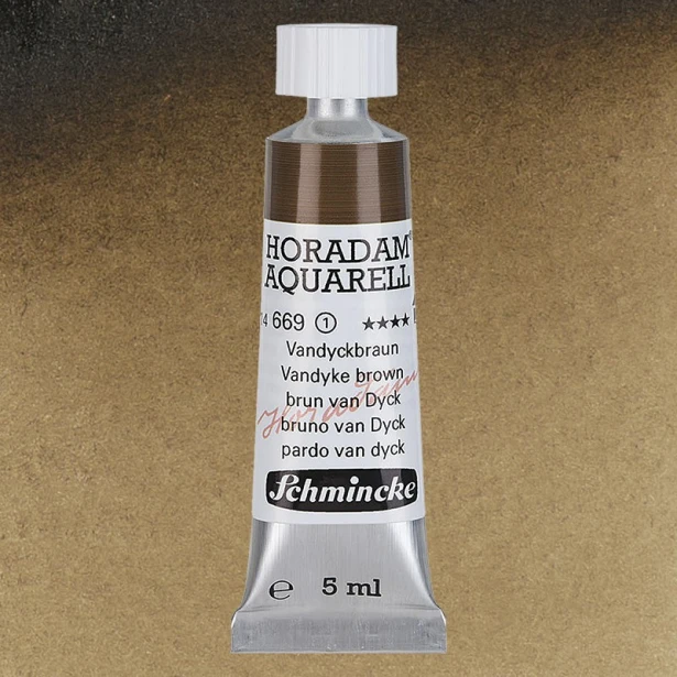 669 Vandyke Brown, akwarela Horadam Schmincke 5 ml