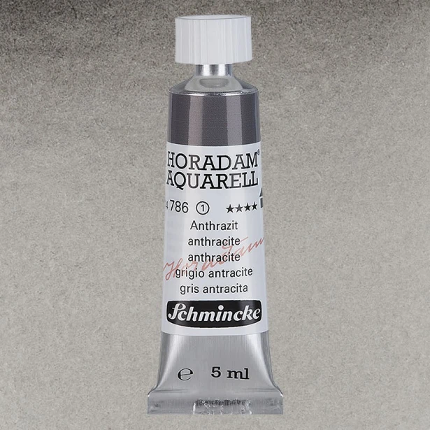 786 Anthracite, akwarela Horadam Schmincke 5 ml