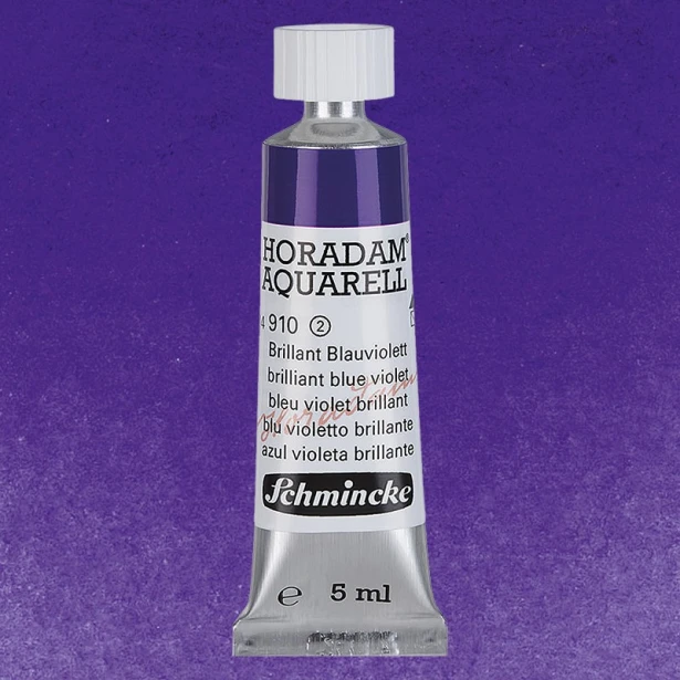 910 Brilliant Blue Violet, akwarela Horadam Schmincke 5 ml