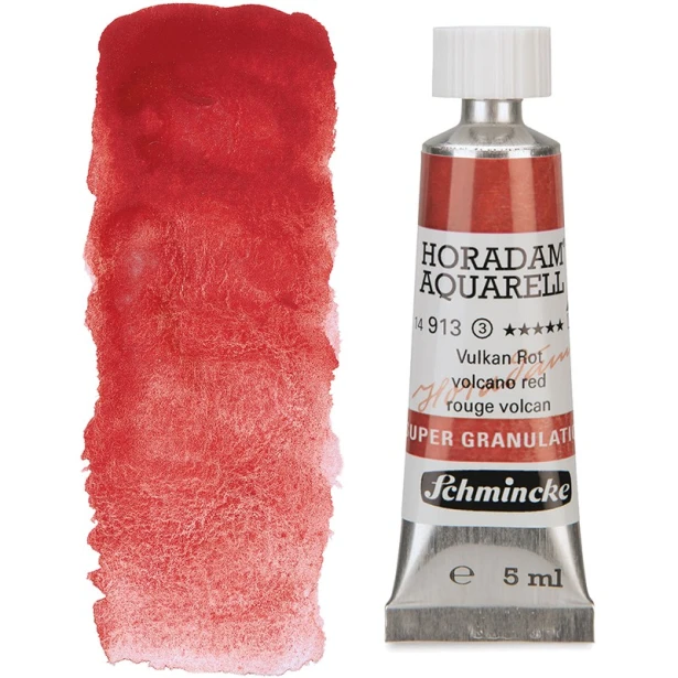 913 Volcano Red, akwarela Horadam Schmincke 5 ml