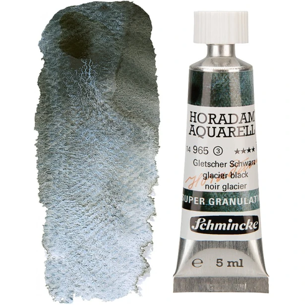 965 Glacier Black, akwarela Horadam Schmincke 5 ml