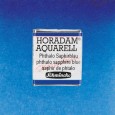 477 Phthalo Sapphire Blue, akwarela półkostka Horadam Schmincke