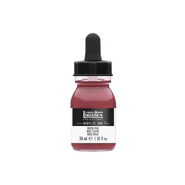 504 Muted pink, tusz akrylowy Liquitex 30ml
