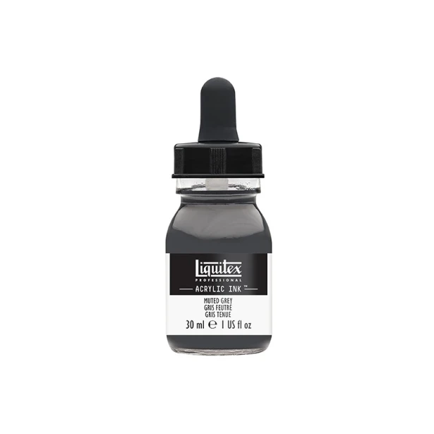 505 Muted grey, tusz akrylowy Liquitex 30ml