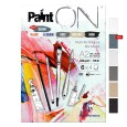 Paint ON denim, blok mixmedia A2, Clairefontaine