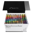 Mega BoxPLUS, zestaw Brushmarker PRO, Karin, 72 kol.