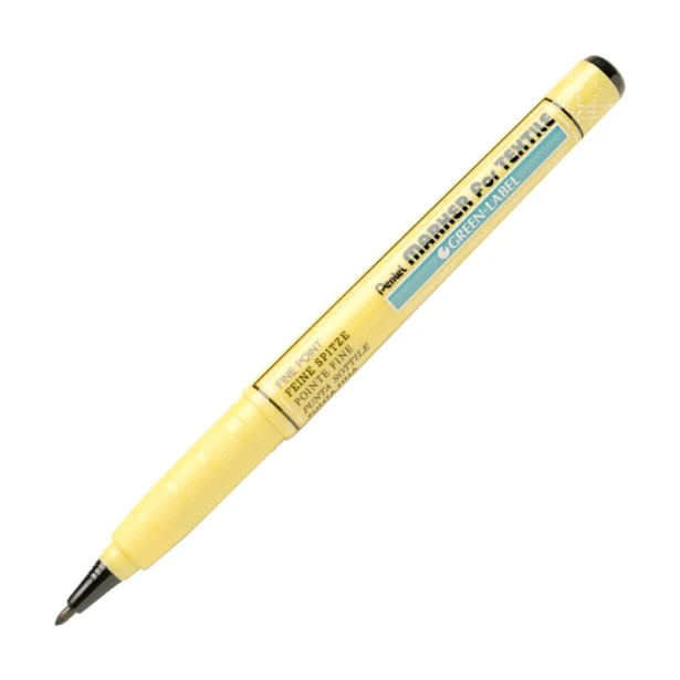 Czarny marker do tkanin, Pentel NM10