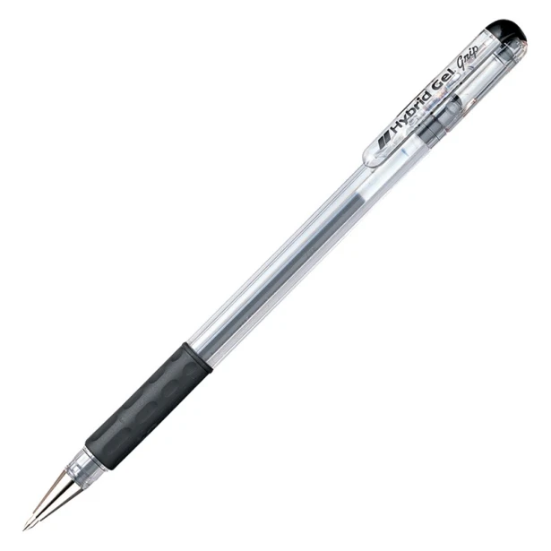 Czarny długopis żelowy, Pentel K116