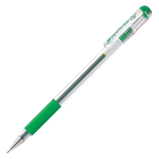 Zielony długopis żelowy, Pentel K116