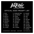 Inktober Special INK Set 2020 Kuretake, 3 szt.
