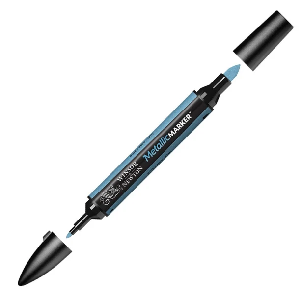 Blue, MetallicMarker Winsor &amp; Newton