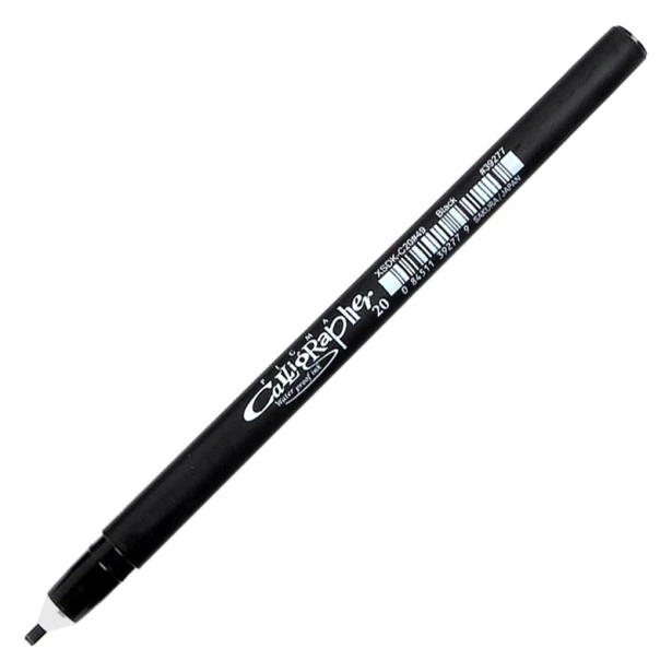 20 Black, pisak Pigma Calligrapher, Sakura
