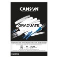 Blok Canson Graduate Black A4, 120 g, 20 ark.