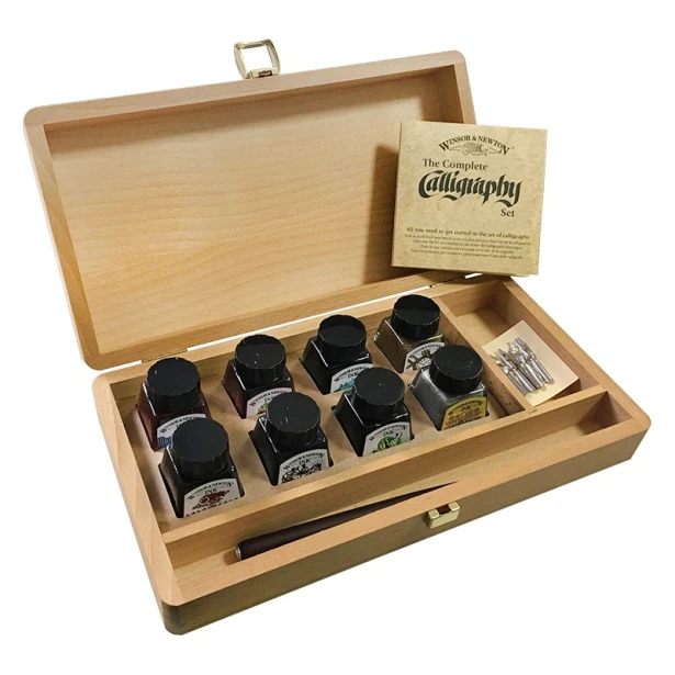 Zestaw do kaligrafii  Winsor &amp; Newton, 15 elementów