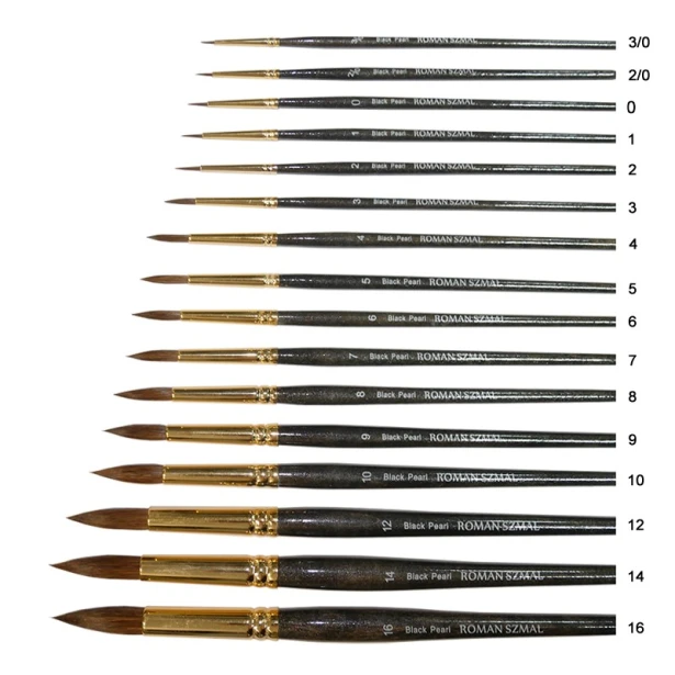 Pędzel Black Pearl nr 16, Roman Szmal