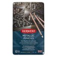 Kredki rysunkowe Metallic, Derwent 12 kol.