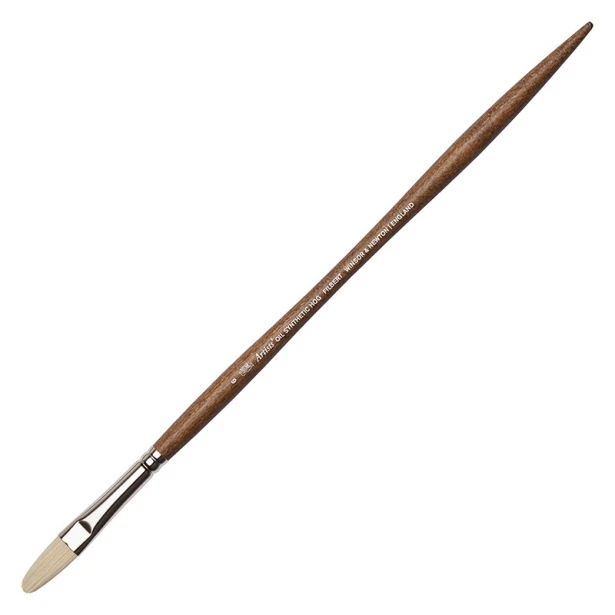 Filbert nr 6, Artists Oil Synthetic Hog, pędzel W&amp;N