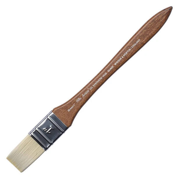 Glaze nr 1", Artists Oil Synthetic Hog, pędzel W&amp;N