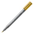 Gold, pisak pędzelkowy Metallic Brush, Staedtler
