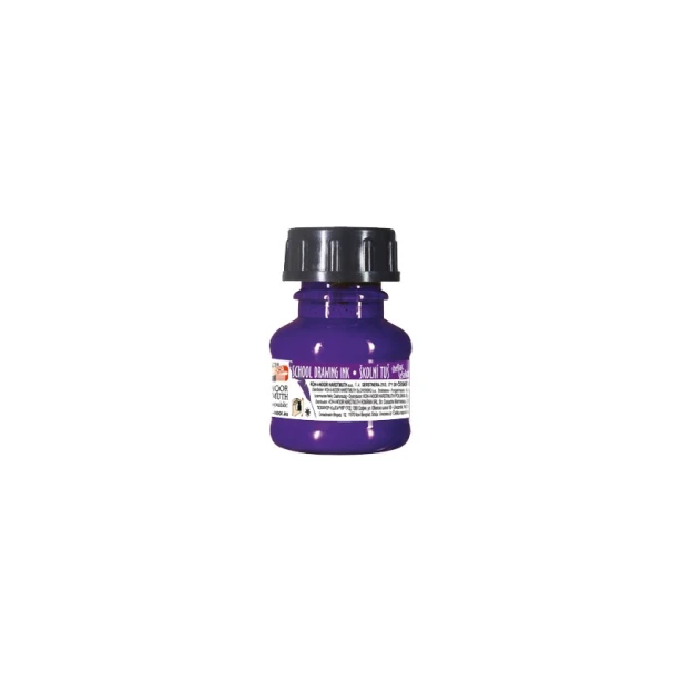 Fioletowy tusz kreślarski Koh i Noor 20 ml