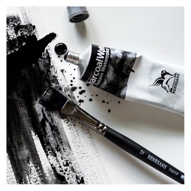 Charcoal Water, węgiel drzewny w tubie Renesans 60 ml