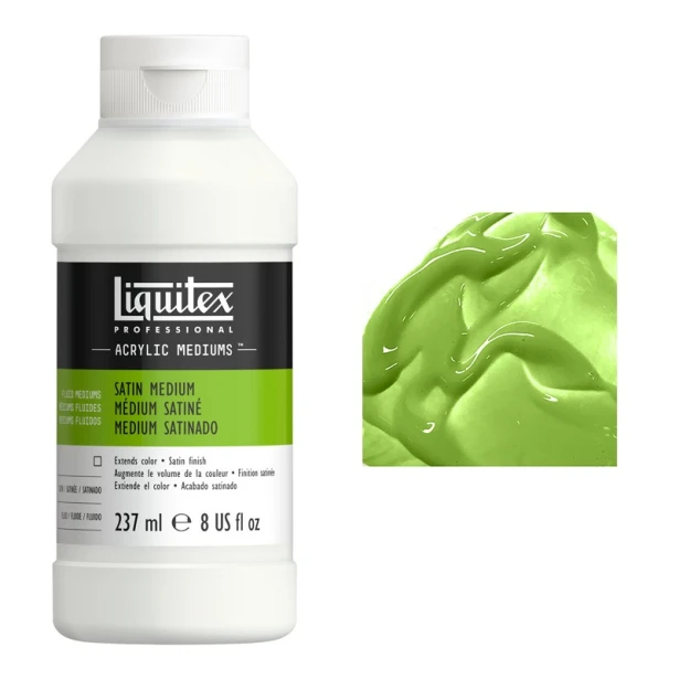 Medium satynowe do farb akrylowych, Liquitex 237 ml